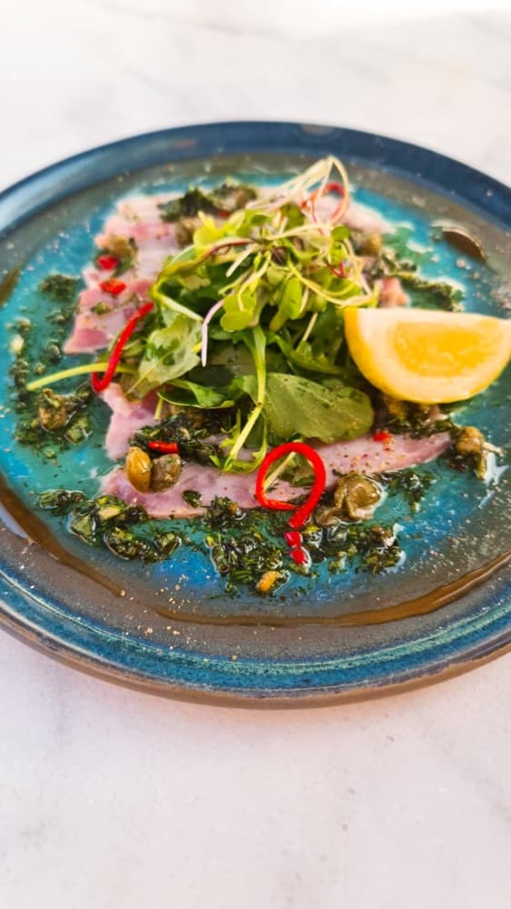 Tuna Carpaccio