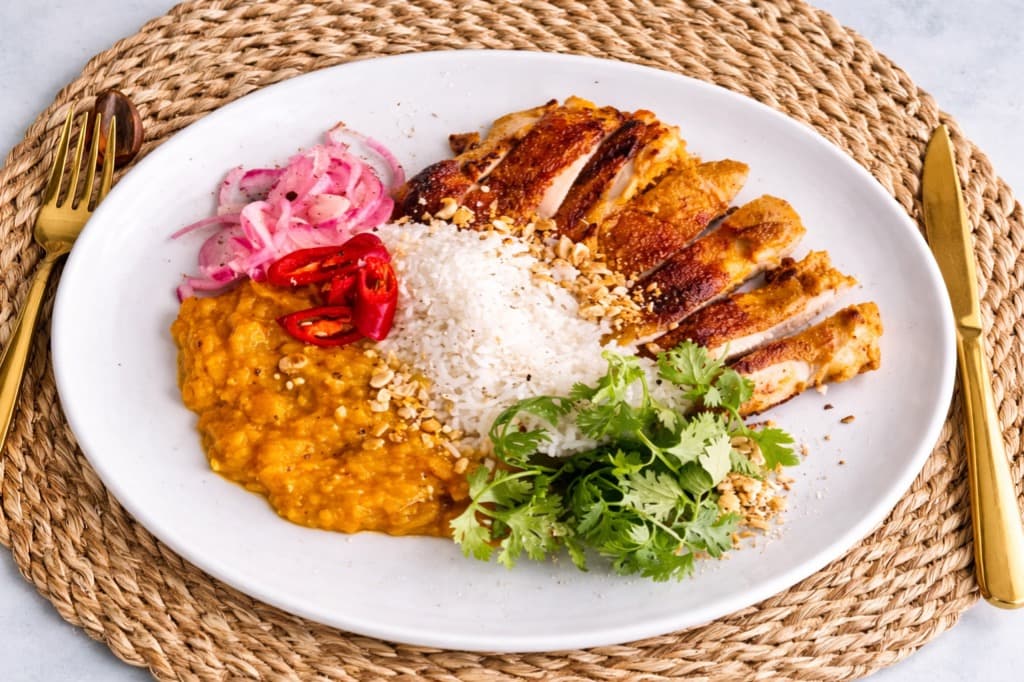 Boho style chicken Masala