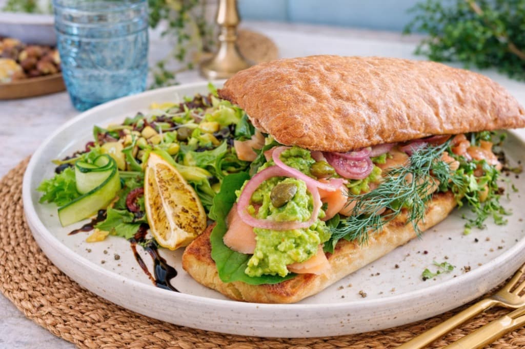 Salmon Sandwich