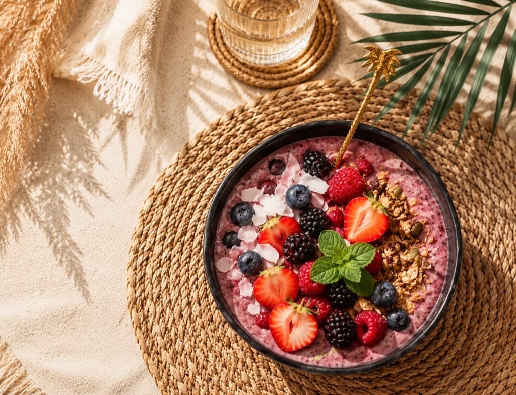 Berry breakfast bowl