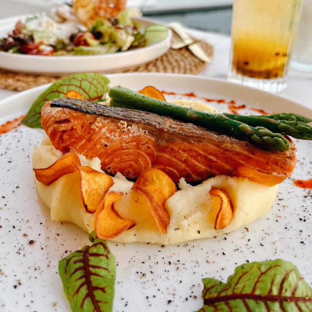 Teriyaki Salmon Steak