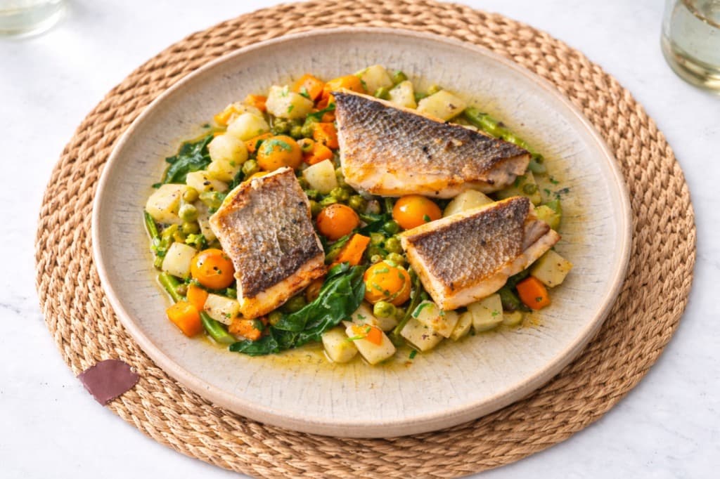 Grilled Sea Bass